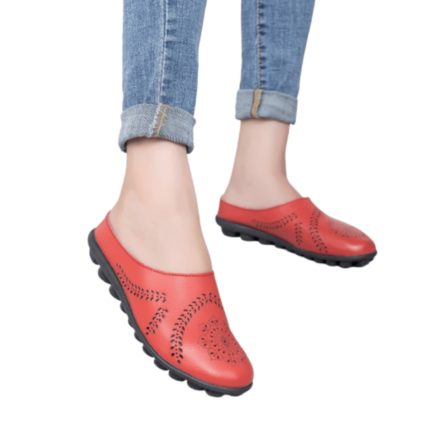 Sapatinha Leve E Confortável Em Couro Hapega