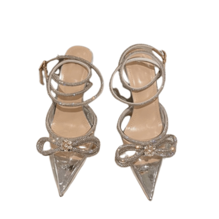 Sandália Cristal Strass Hapega