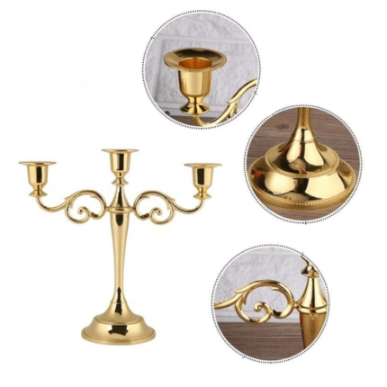 Candelabro Minimalista Estilo Nórdico Para Velas Hapega