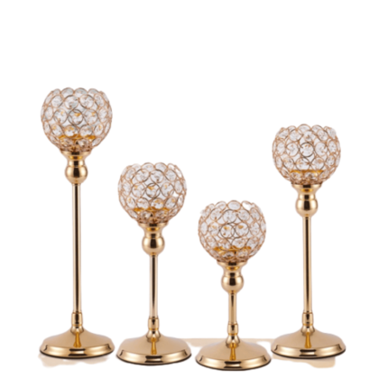 Castiçais De Metal Hapega