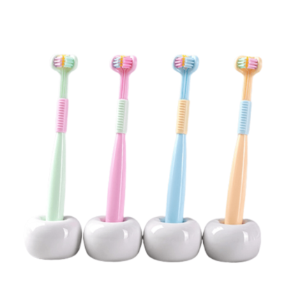 Escova De Dentes Com Três Cabeças Hapega