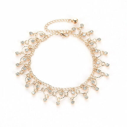 Tornozeleira Strass Happega