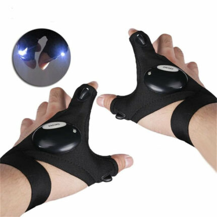 Luva Com Luz De Led Hapega