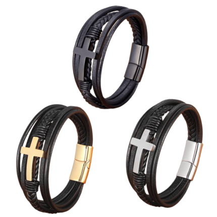 Pulseira Masculina christ Hapega