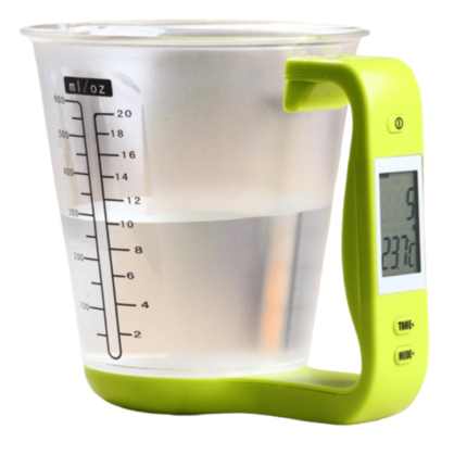 Copo Medidor Com Balança Digital Embutida Hapega
