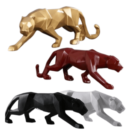 Estátua De Leopardo Hapega