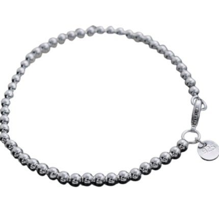 Pulseira Bolinhas De Prata Hapega