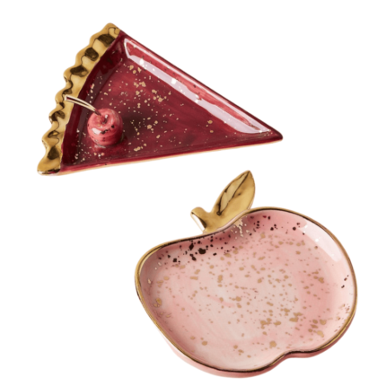 Mini Prato De Cerâmica Hapega