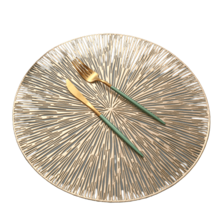 Jogo Americano Redondo Para Mesa