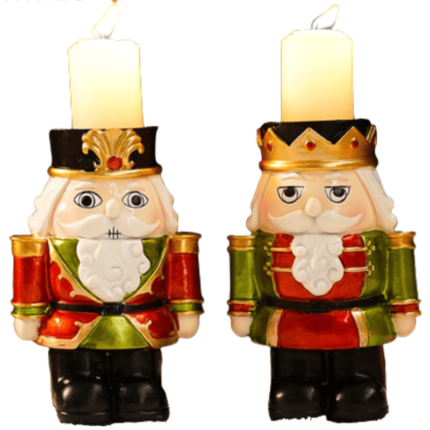 Castiçais Nutcracker Hapega