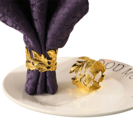 Conjunto Guardanapo Em Folha Hapega