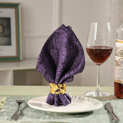 Conjunto Guardanapo Em Folha Hapega