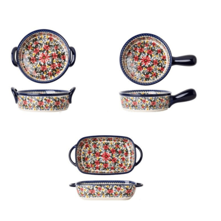 Travessa Florida Em Cerâmica